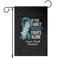 Sexual Assault Awareness Garden Flag In This Family Nobody Fights Alone
