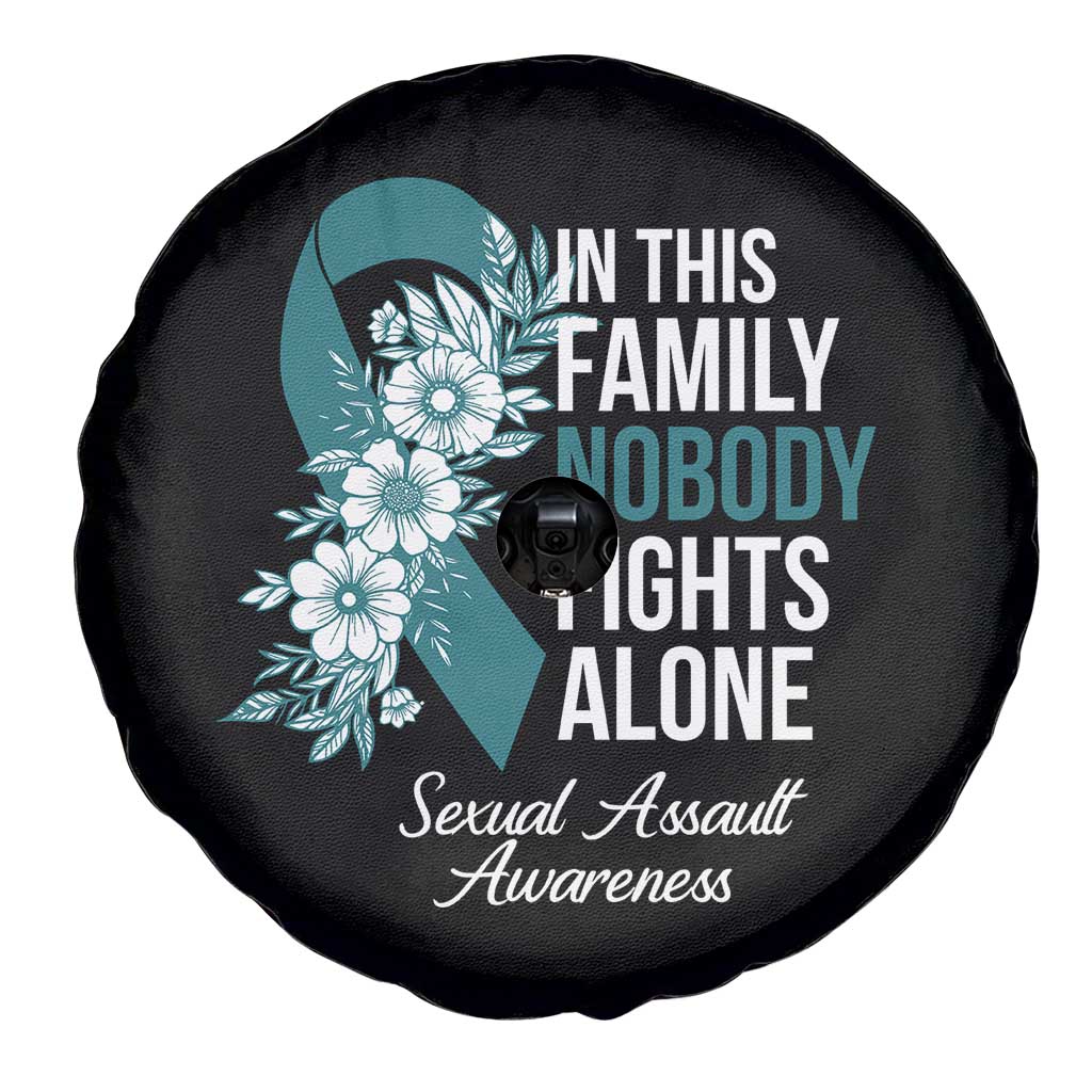 Sexual Assault Awareness Spare Tire Cover In This Family Nobody Fights Alone