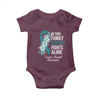 Sexual Assault Awareness Baby Onesie In This Family Nobody Fights Alone