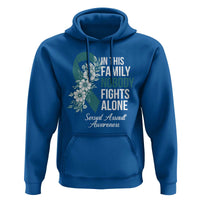 Sexual Assault Awareness Hoodie In This Family Nobody Fights Alone