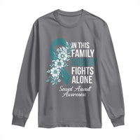 Sexual Assault Awareness Long Sleeve Shirt In This Family Nobody Fights Alone