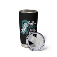 Sexual Assault Awareness Tumbler Cup In This Family Nobody Fights Alone