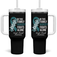 Sexual Assault Awareness Tumbler With Handle In This Family Nobody Fights Alone