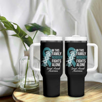 Sexual Assault Awareness Tumbler With Handle In This Family Nobody Fights Alone