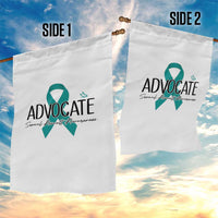 Sexual Assault Awareness Advocate Garden Flag