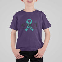 Sexual Assault Awareness Advocate T Shirt For Kid