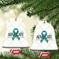 Sexual Assault Awareness Advocate Ceramic Ornament