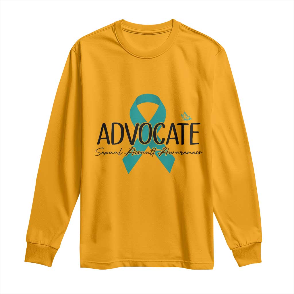 Sexual Assault Awareness Advocate Long Sleeve Shirt