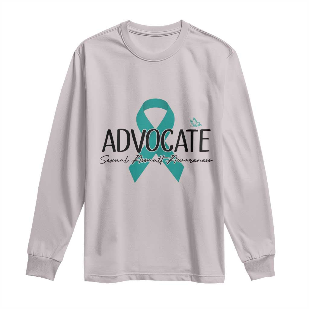Sexual Assault Awareness Advocate Long Sleeve Shirt