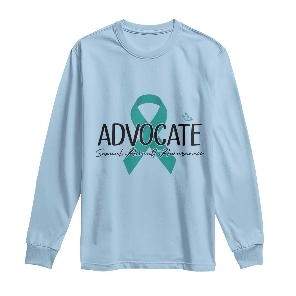 Sexual Assault Awareness Advocate Long Sleeve Shirt