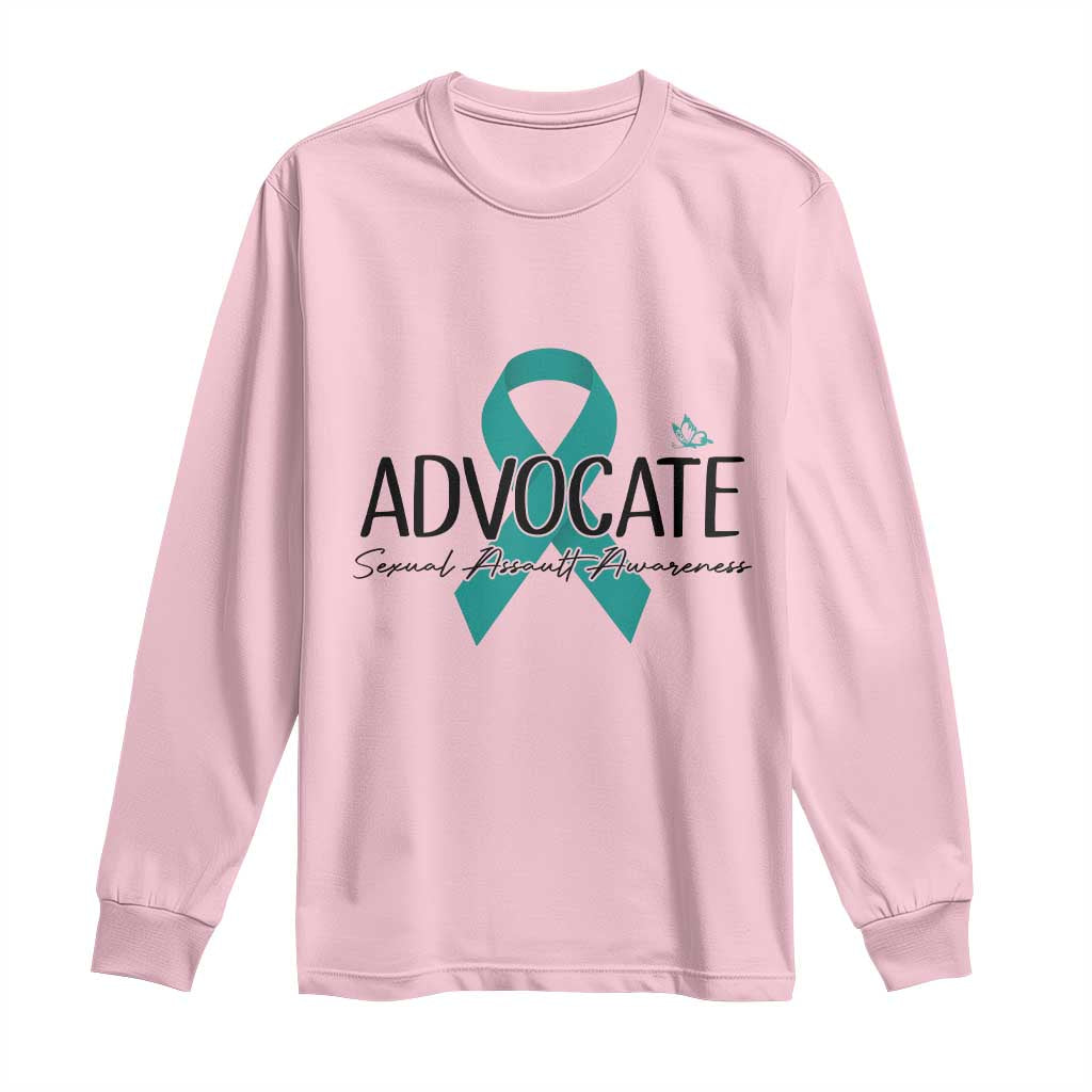 Sexual Assault Awareness Advocate Long Sleeve Shirt