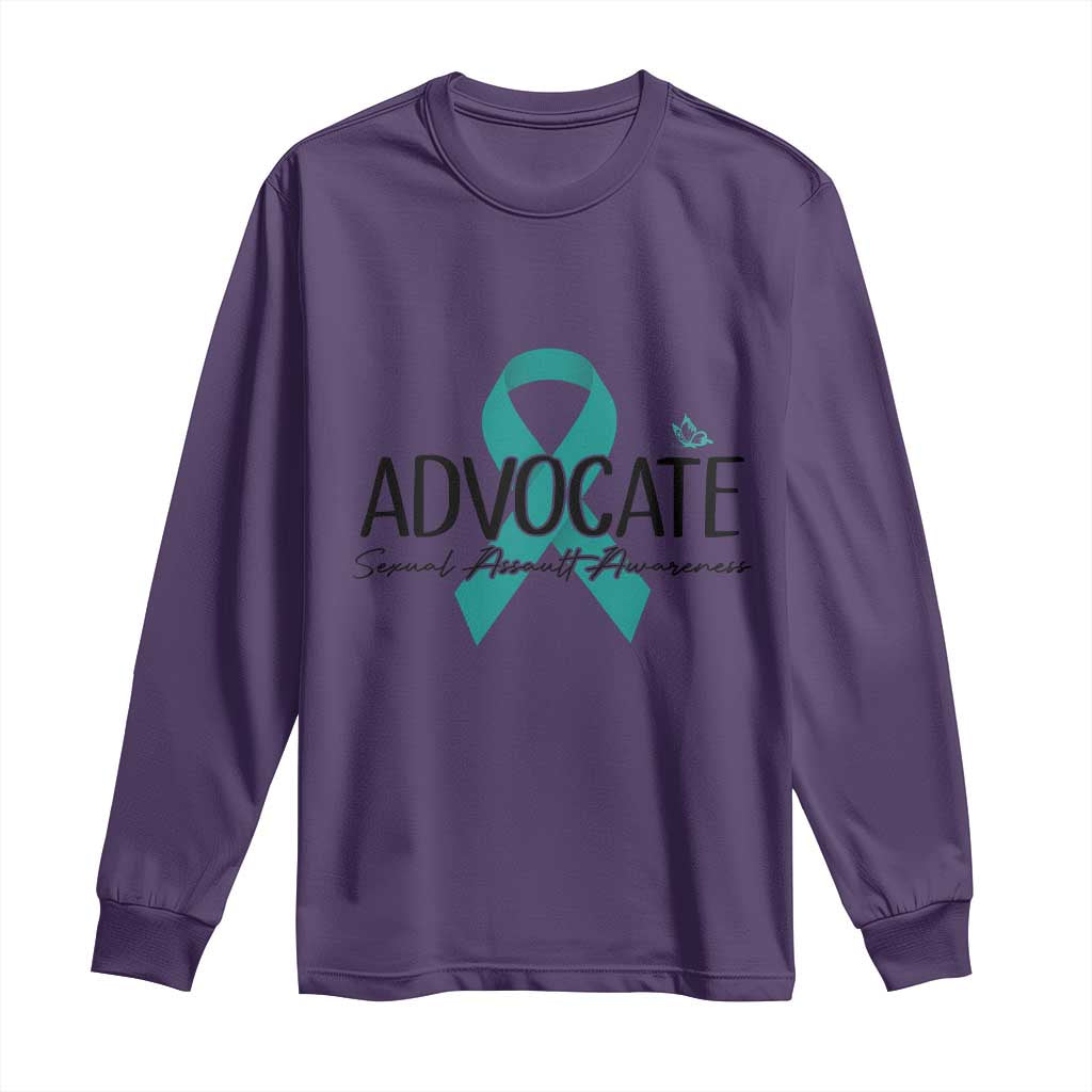 Sexual Assault Awareness Advocate Long Sleeve Shirt