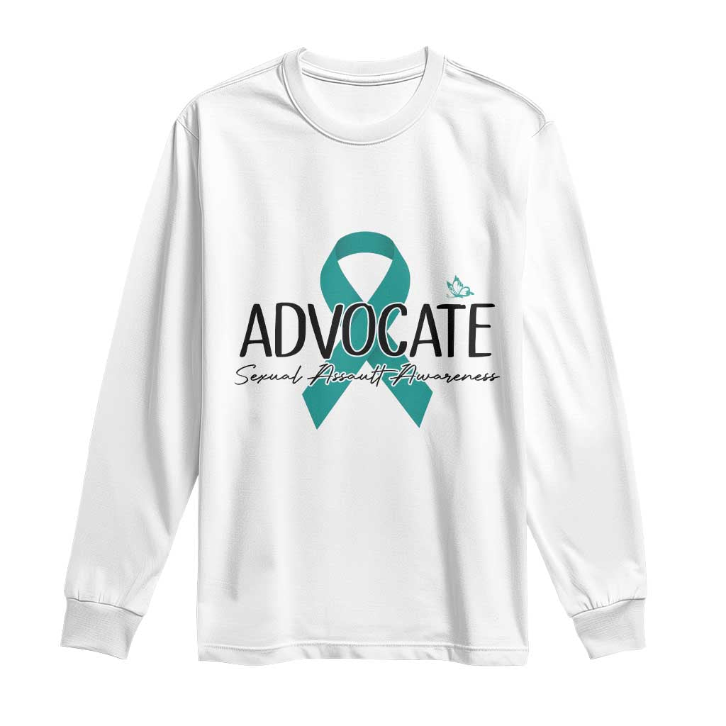 Sexual Assault Awareness Advocate Long Sleeve Shirt