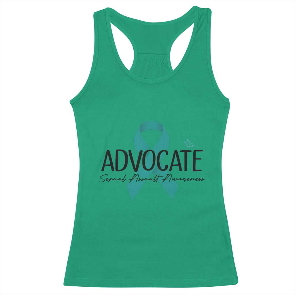 Sexual Assault Awareness Advocate Racerback Tank Top