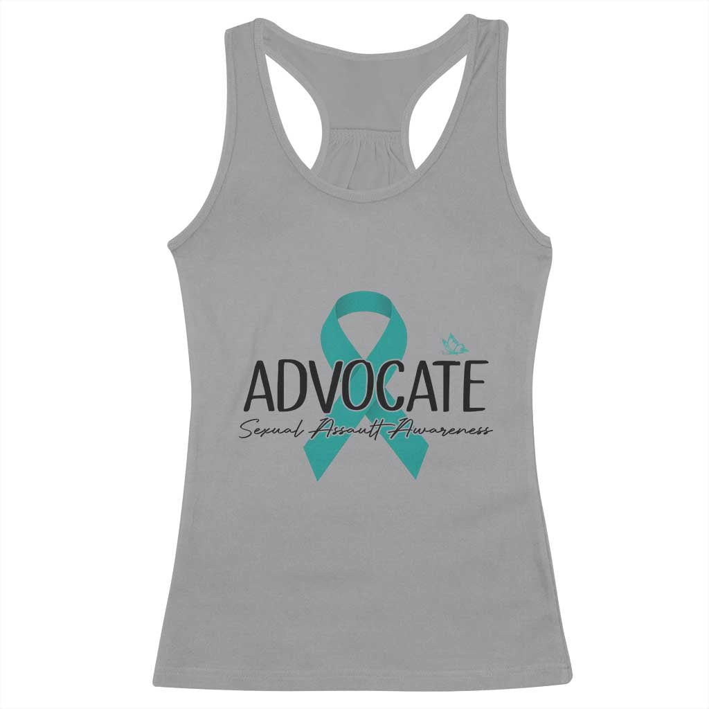 Sexual Assault Awareness Advocate Racerback Tank Top