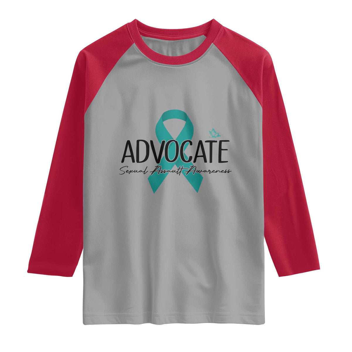 Sexual Assault Awareness Advocate Raglan Shirt