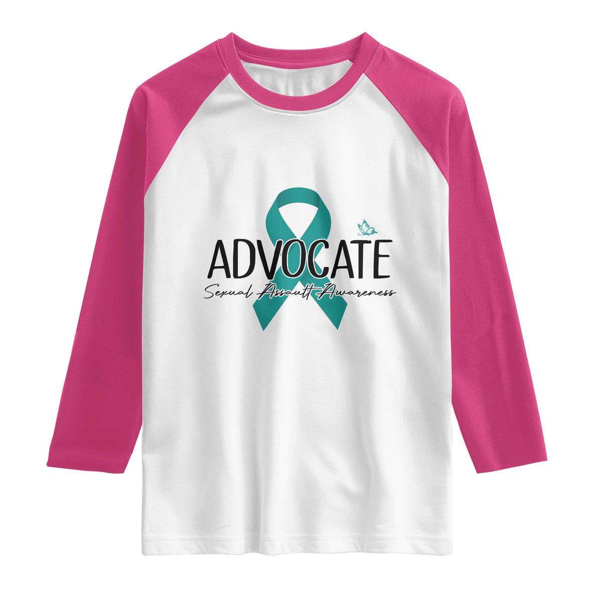 Sexual Assault Awareness Advocate Raglan Shirt