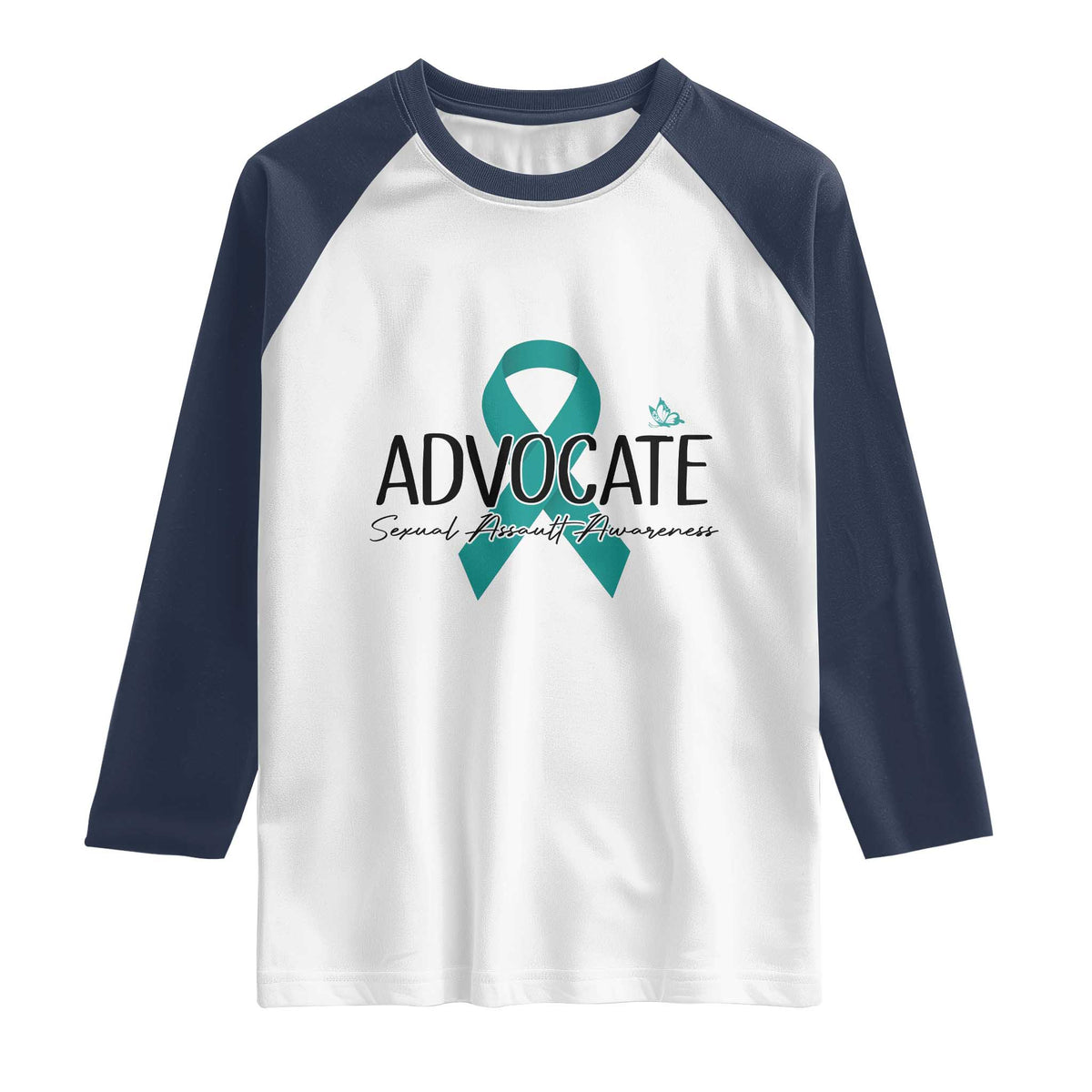 Sexual Assault Awareness Advocate Raglan Shirt