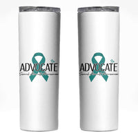 Sexual Assault Awareness Advocate Skinny Tumbler