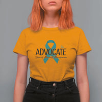 Sexual Assault Awareness Advocate T Shirt For Women