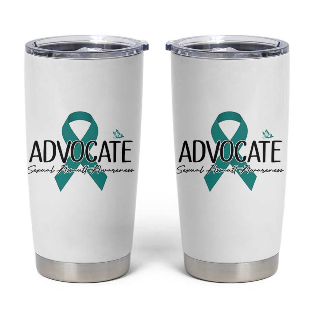 Sexual Assault Awareness Advocate Tumbler Cup