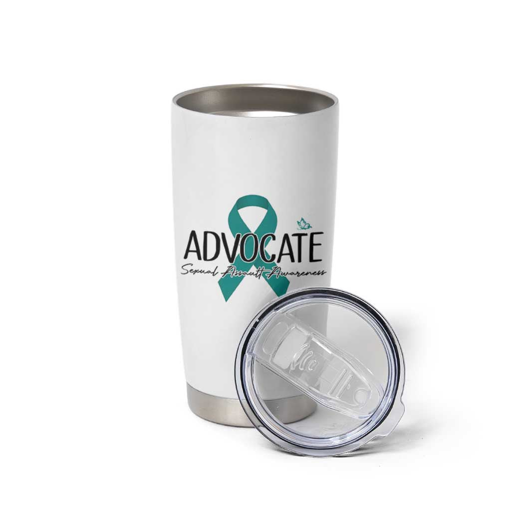Sexual Assault Awareness Advocate Tumbler Cup