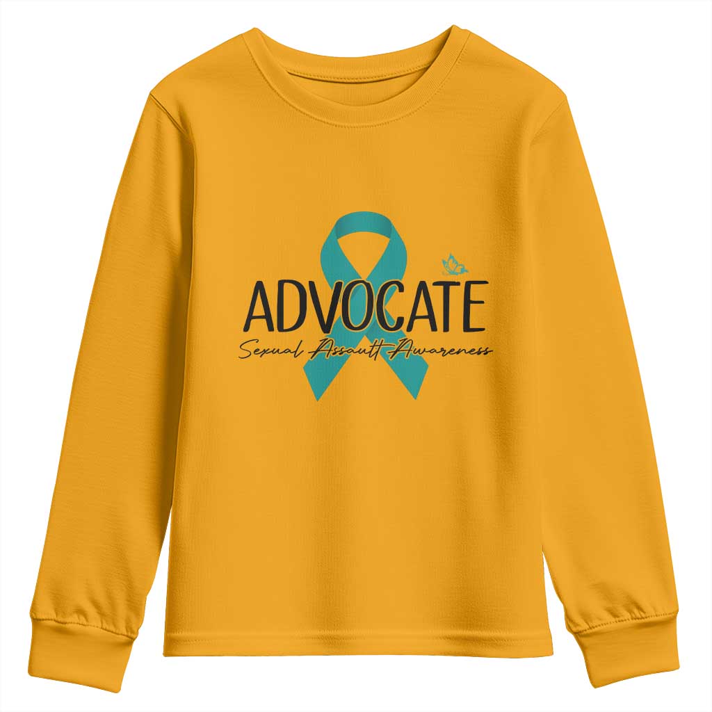 Sexual Assault Awareness Advocate Youth Sweatshirt