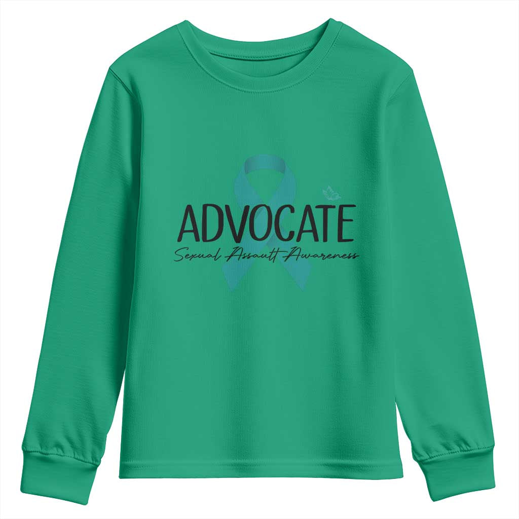 Sexual Assault Awareness Advocate Youth Sweatshirt