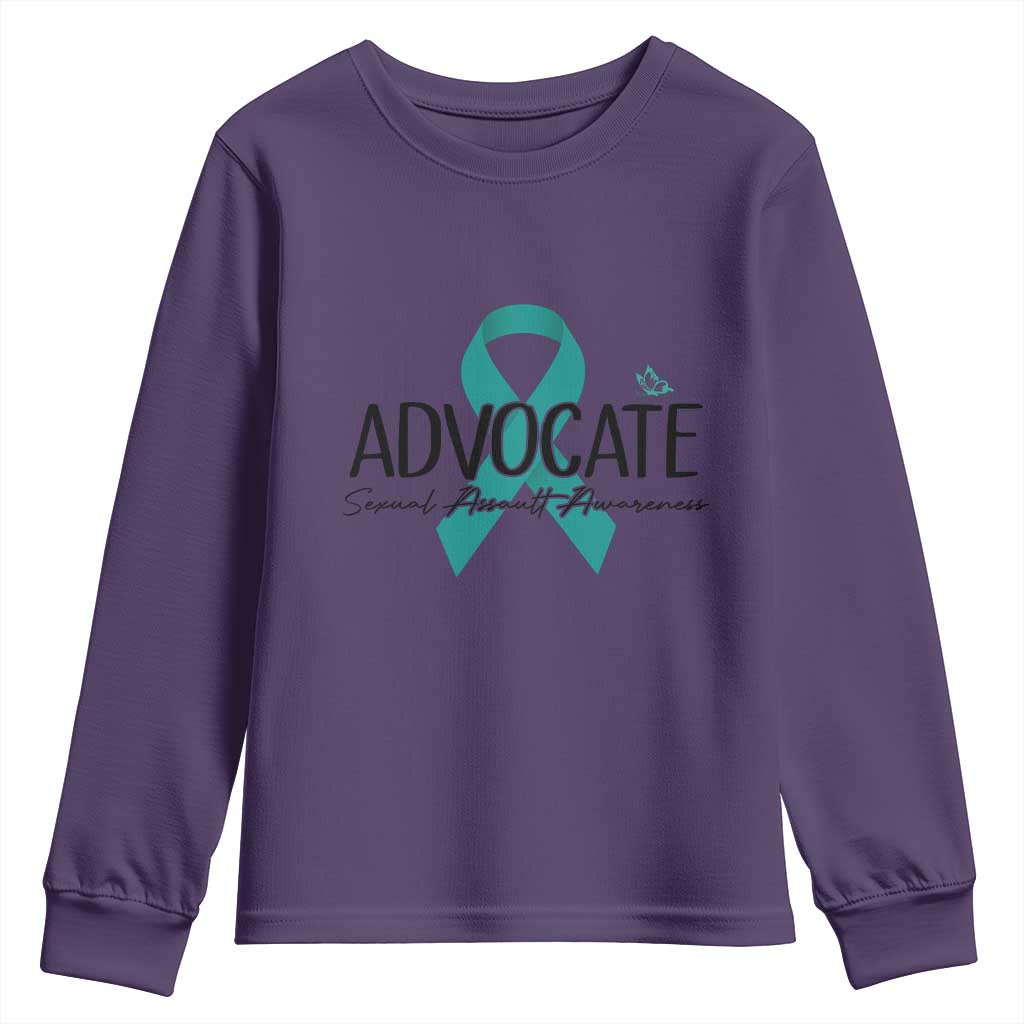 Sexual Assault Awareness Advocate Youth Sweatshirt