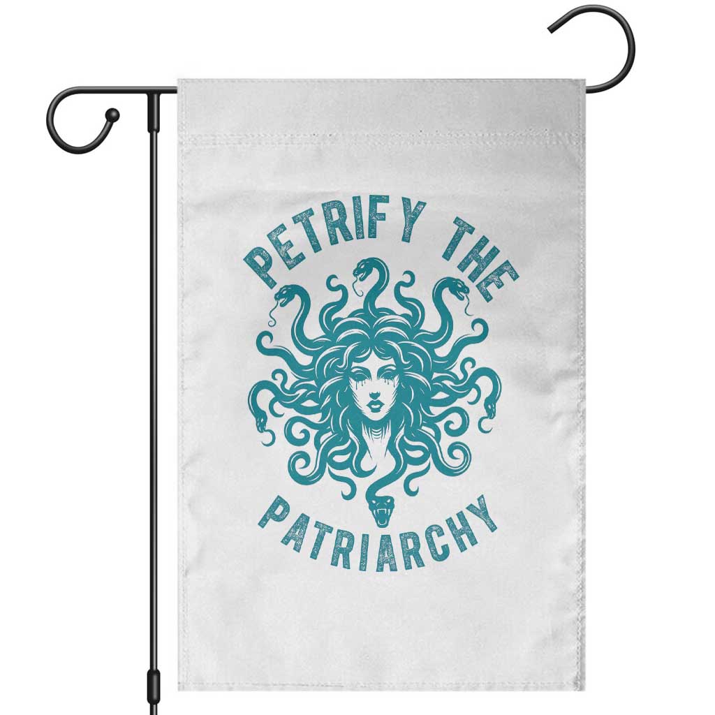 Sexual Assault Awareness Garden Flag Petrify The Patriarchy Medusa Feminism