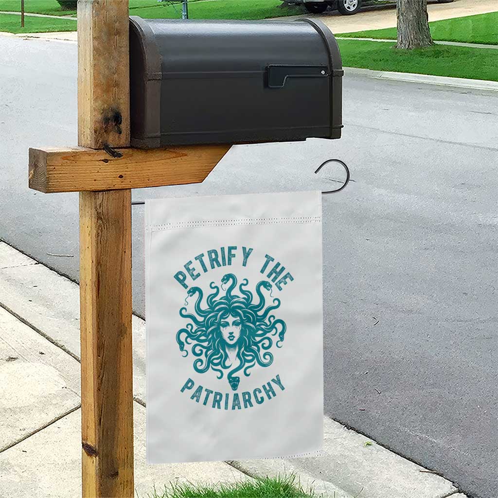 Sexual Assault Awareness Garden Flag Petrify The Patriarchy Medusa Feminism
