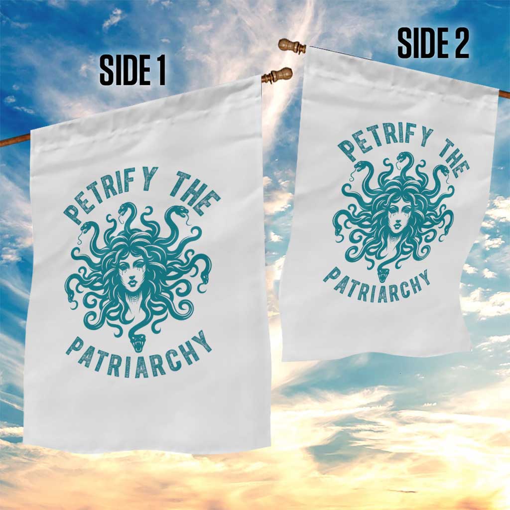 Sexual Assault Awareness Garden Flag Petrify The Patriarchy Medusa Feminism