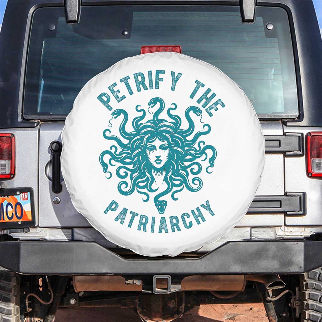 Sexual Assault Awareness Spare Tire Cover Petrify The Patriarchy Medusa Feminism