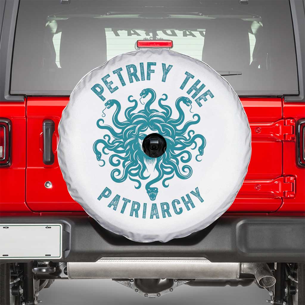 Sexual Assault Awareness Spare Tire Cover Petrify The Patriarchy Medusa Feminism