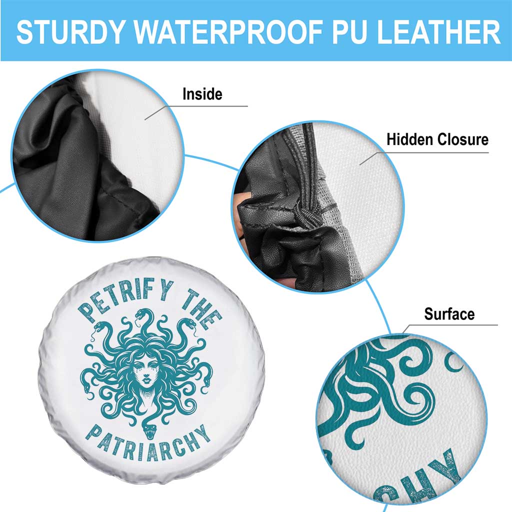 Sexual Assault Awareness Spare Tire Cover Petrify The Patriarchy Medusa Feminism