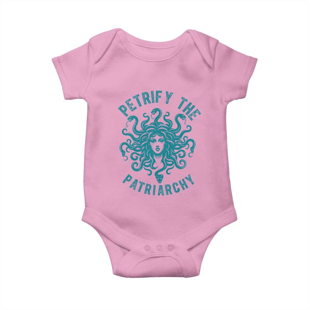 Sexual Assault Awareness Baby Onesie Petrify The Patriarchy Medusa Feminism