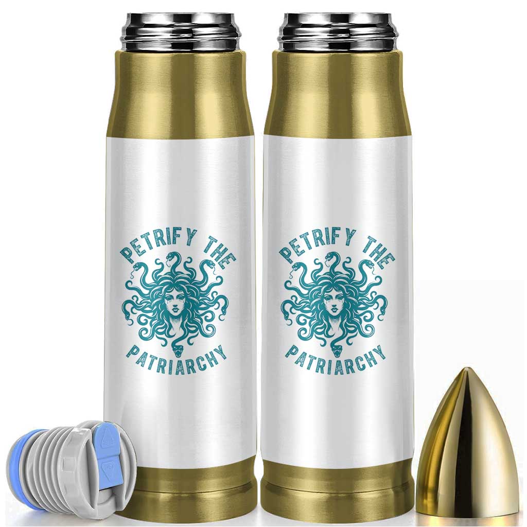 Sexual Assault Awareness Bullet Tumbler Petrify The Patriarchy Medusa Feminism