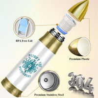 Sexual Assault Awareness Bullet Tumbler Petrify The Patriarchy Medusa Feminism
