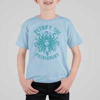 Sexual Assault Awareness T Shirt For Kid Petrify The Patriarchy Medusa Feminism