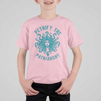 Sexual Assault Awareness T Shirt For Kid Petrify The Patriarchy Medusa Feminism