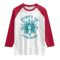 Sexual Assault Awareness Raglan Shirt Petrify The Patriarchy Medusa Feminism
