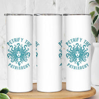 Sexual Assault Awareness Skinny Tumbler Petrify The Patriarchy Medusa Feminism