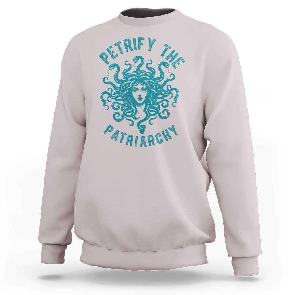 Sexual Assault Awareness Sweatshirt Petrify The Patriarchy Medusa Feminism