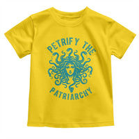 Sexual Assault Awareness Toddler T Shirt Petrify The Patriarchy Medusa Feminism