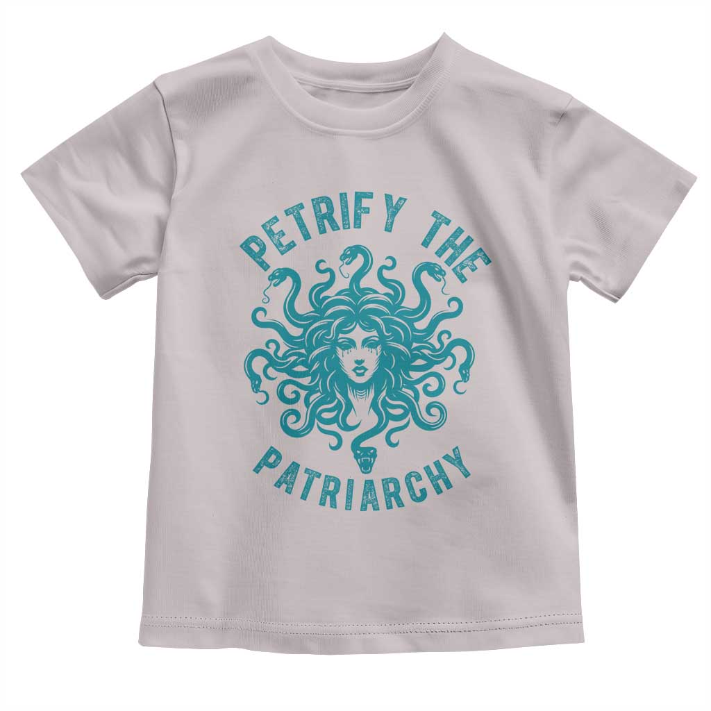 Sexual Assault Awareness Toddler T Shirt Petrify The Patriarchy Medusa Feminism