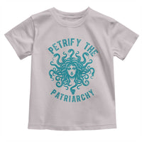 Sexual Assault Awareness Toddler T Shirt Petrify The Patriarchy Medusa Feminism