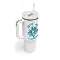Sexual Assault Awareness Tumbler With Handle Petrify The Patriarchy Medusa Feminism