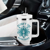 Sexual Assault Awareness Tumbler With Handle Petrify The Patriarchy Medusa Feminism