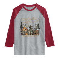 Only You Can Prevent Dumpster Fires Raglan Shirt Funny Raccoon Mental Health Meme