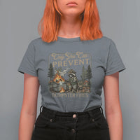 Only You Can Prevent Dumpster Fires T Shirt For Women Funny Raccoon Mental Health Meme